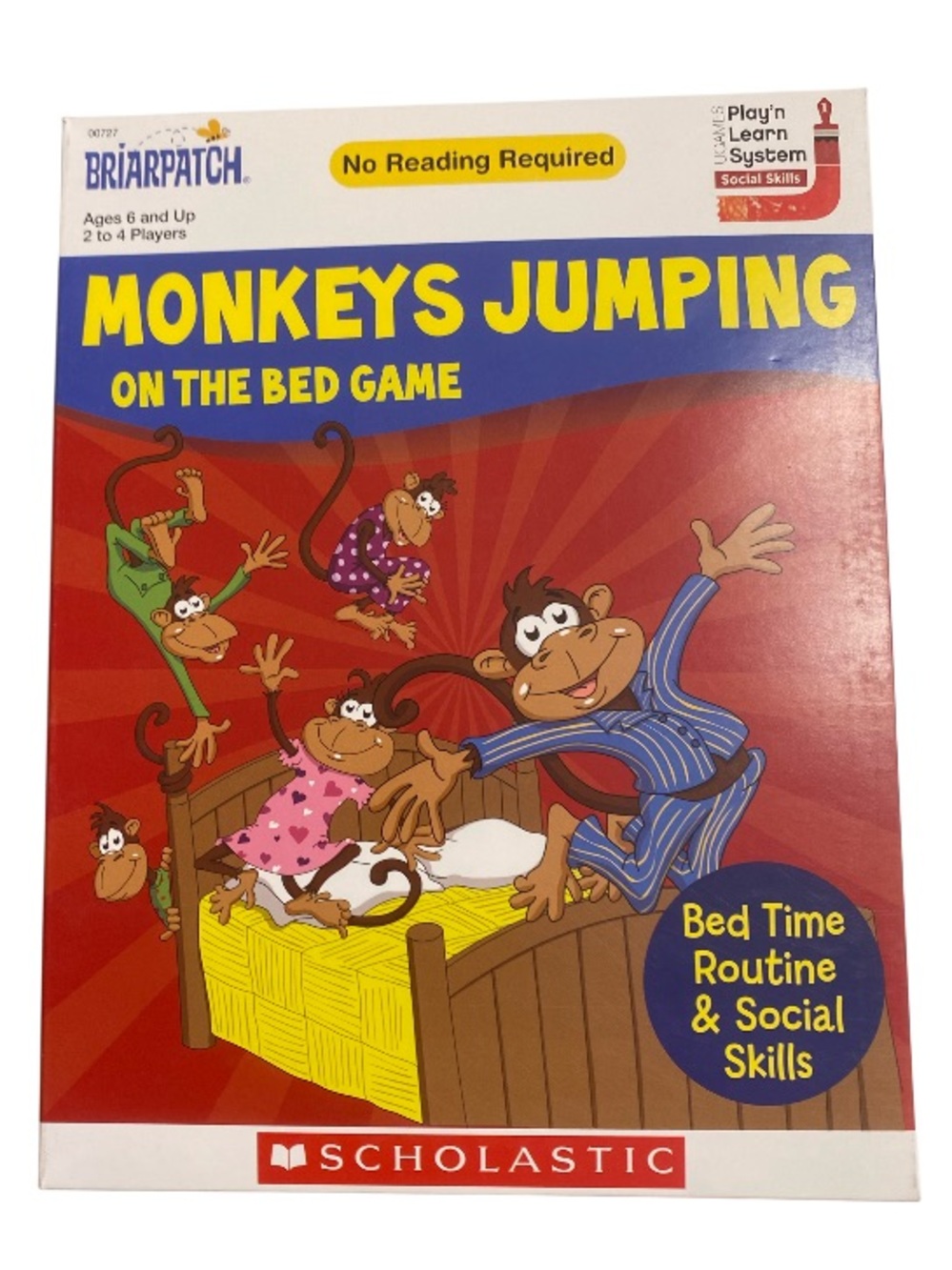 Briarpatch Monkeys Jumping On The Bed Game - NEW IN BOX
